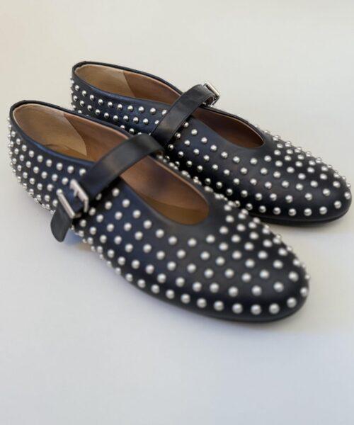 Alternative view of LÉSTROSA-Leder Ballerinas mit Nieten
