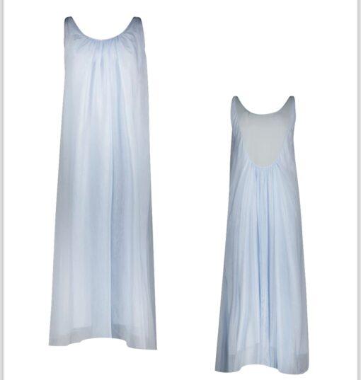Luftiges Sommerkleid mit Rückenfrei-Design