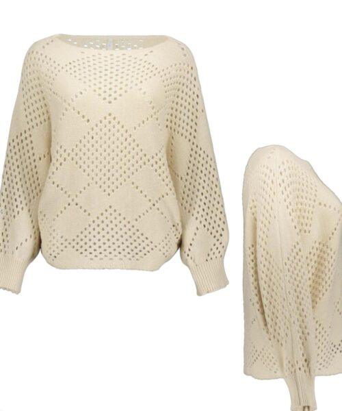 IMPERIAL-Strickpullover Beige