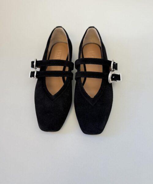 LÉSTROSA-Rau Leder-Ballerinas