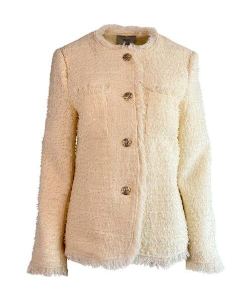 Bouclé Blazer beige