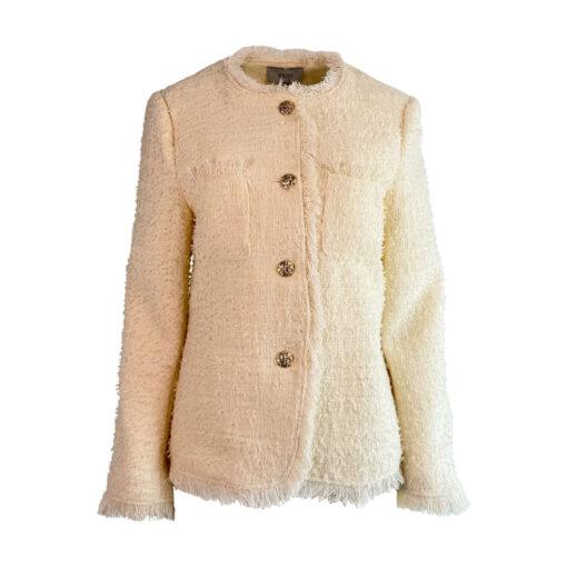 Bouclé Blazer beige