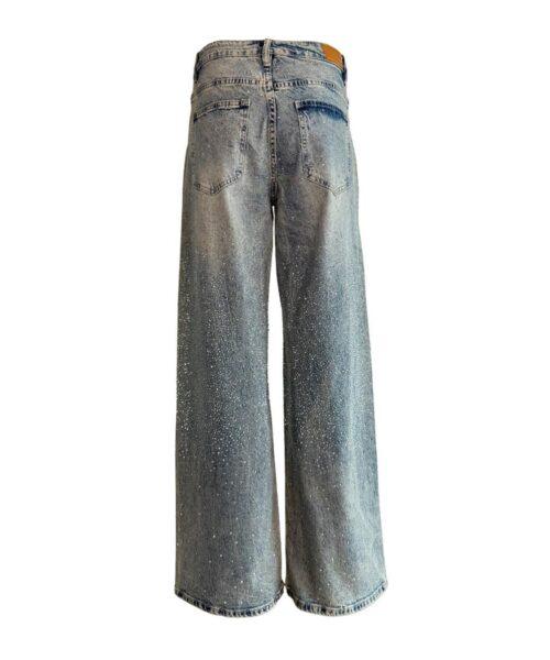 Alternative view of Jeans mit Glitzer Steinen