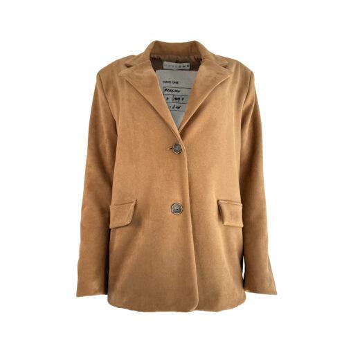 HAVE ONE-Blazer in weicher Wildleder Optik