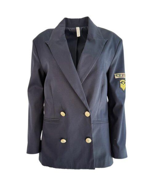 TENSION IN-Blazer dunkel blau