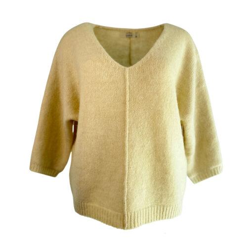 Strick Pullover dreiviertel arm