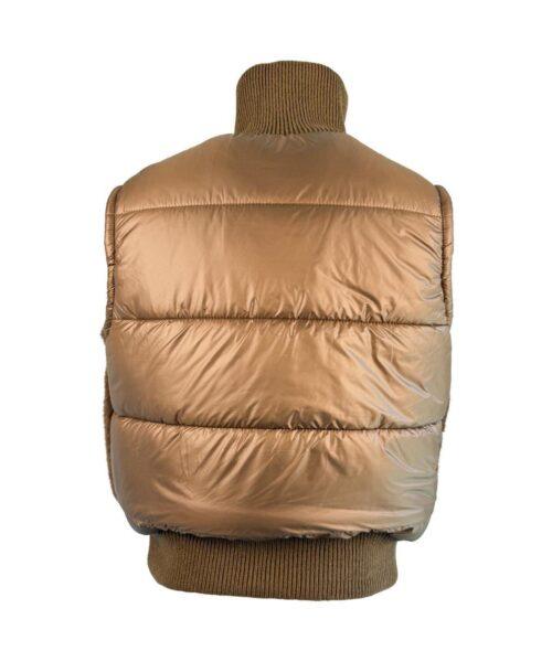 Alternative view of Fellimitat Weste mit Reißverschluss