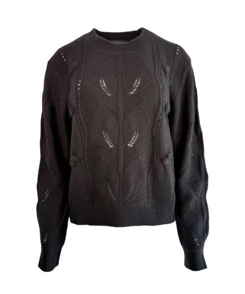 Strickpullover Schwarz