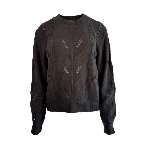 Strickpullover Schwarz