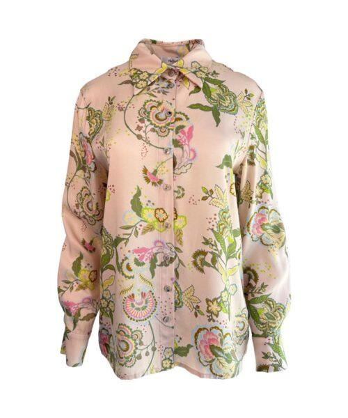 Bunte Bluse aus Viskose