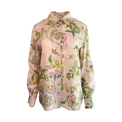 Bunte Bluse aus Viskose