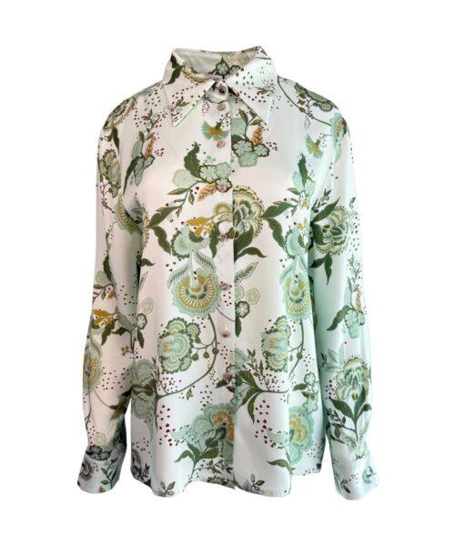 Alternative view of Bunte Bluse aus Viskose