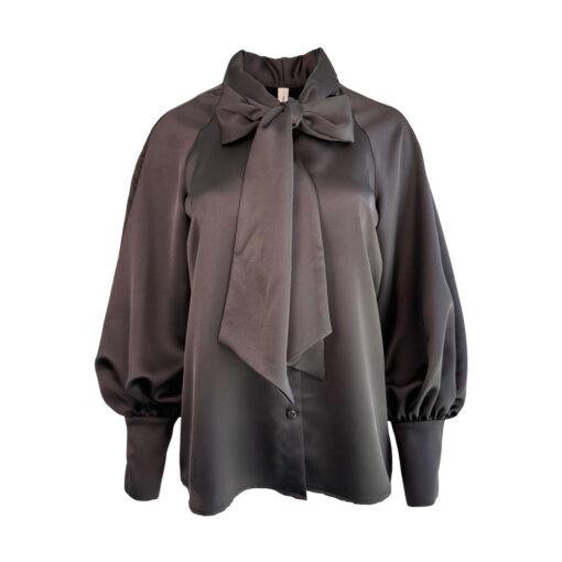 TENSION IN-Bluse Schwarz