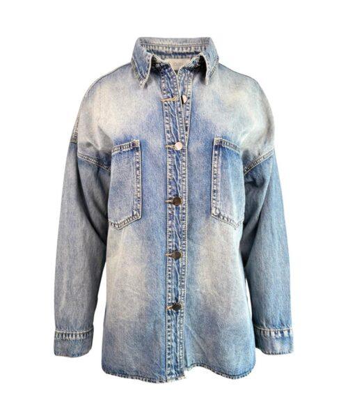 Lässiges Jeans-Hemd