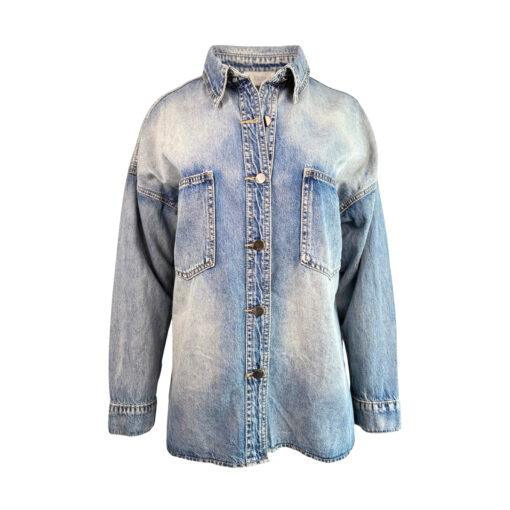 Lässiges Jeans-Hemd