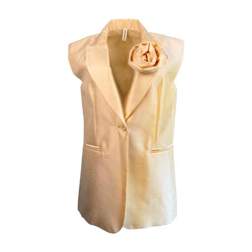 TENSION IN-Weste in Beige