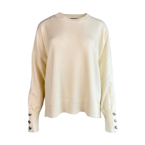 Pullover beige aus Viskose