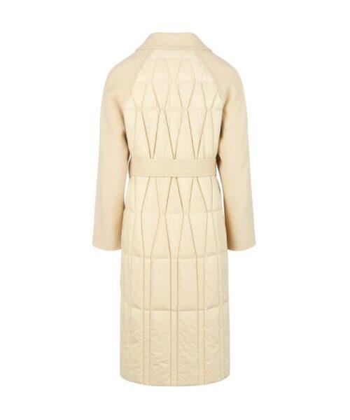 Alternative view of Leichter Winter Mantel aus Wolle und Daunen