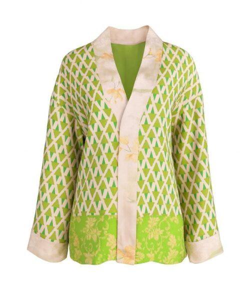 Alternative view of Kurzer Kimono aus Viskose