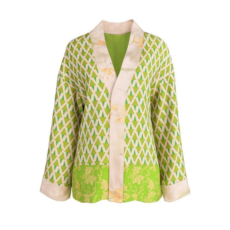Kurzer Kimono aus Viskose – Bild 2
